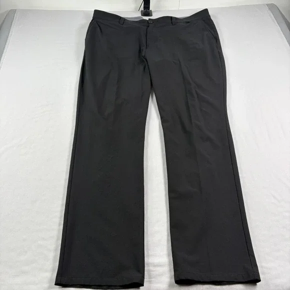 Travis Mathew Pants Men 40x32 Black Chino Right On Time Golf Performance Stretch - Picture 2 of 12